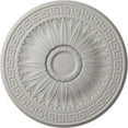 thumbnail image 1 of Ekena Millwork 20"OD x 1 3/8"P Randee Ceiling Medallion (Fits Canopies up to 3 7/8"), Hand-Painted Ultra Pure White, 1 of 6