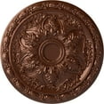 thumbnail image 1 of Ekena Millwork 20"OD x 1 5/8"P Baile Ceiling Medallion (Fits Canopies up to 3 1/4"), Hand-Painted Copper Penny, 1 of 7