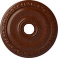 thumbnail image 1 of Ekena Millwork 20"OD x 3 5/8"ID x 1"P Jackson Ceiling Medallion (Fits Canopies up to 5 1/8"), Hand-Painted Burnished Mahogany Crackle, 1 of 8