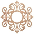 thumbnail image 1 of Ekena Millwork 20"OD x 6 1/2"ID x 3/8"T Dijon Wood Fretwork Pierced Ceiling Medallion, Cherry, 1 of 3