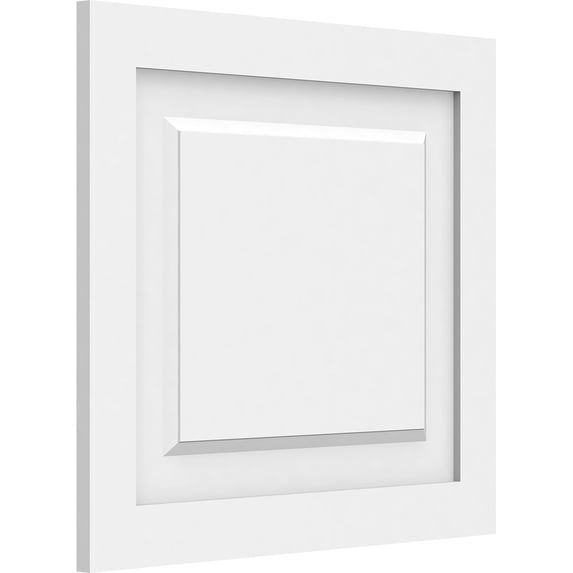 Ekena Millwork 20"W x 18"H x 5/8"P Harrison Raised Panel Decorative Wall Panel