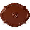 thumbnail image 1 of Ekena Millwork 21 1/4"W x 17 3/8"H x 1"P Waltz Ceiling Medallion (Fits Canopies up to 4 1/2"), Hand-Painted Firebrick, 1 of 6