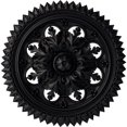thumbnail image 1 of Ekena Millwork 21 5/8"OD x 2 1/2"P York Ceiling Medallion (Fits Canopies up to 3 5/8"), Hand-Painted Steel Gray, 1 of 6