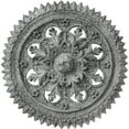 thumbnail image 1 of Ekena Millwork 21 5/8"OD x 2 1/2"P York Ceiling Medallion (Fits Canopies up to 3 5/8"), Hand-Painted Ultra Pure White Crackle, 1 of 6