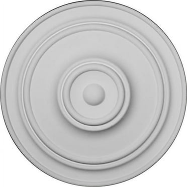 Ekena Millwork 21 7/8"OD x 2 3/8"P Classic Ceiling Medallion (For Canopies up to 5 1/2")