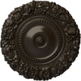 thumbnail image 1 of Ekena Millwork 21"OD x 2"P Marseille Ceiling Medallion (Fits Canopies up to 7 3/8"), Hand-Painted Stone Hearth, 1 of 6