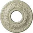 thumbnail image 1 of Ekena Millwork 22 1/8"OD x 7 1/4"ID x 1 3/4"P Hurley Ceiling Medallion (Fits Canopies up to 7 1/4"), Hand-Painted Clear Yellow, 1 of 5