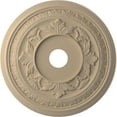 thumbnail image 1 of Ekena Millwork 22"OD x 3 1/2"ID x 1"P Baltimore Thermoformed PVC Ceiling Medallion (Fits Canopies up to 7 3/4"), UltraCover Satin Smokey Beige, 1 of 5