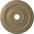 thumbnail image 1 of Ekena Millwork 22"OD x 3 1/2"ID x 1"P Cole Thermoformed PVC Ceiling Medallion (Fits Canopies up to 6"), Universal Metallic Champagne Mist, 1 of 5