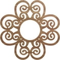 thumbnail image 1 of Ekena Millwork 22"OD x 7 1/2"ID x 3/8"T Cohen Wood Fretwork Pierced Ceiling Medallion, Walnut, 1 of 3