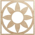 thumbnail image 1 of Ekena Millwork 22"OD x 7 5/8"ID x 3/8"T Blume Wood Fretwork Pierced Ceiling Medallion, Alder, 1 of 3