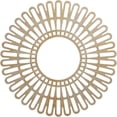 thumbnail image 1 of Ekena Millwork 22"OD x 8 1/8"ID x 3/8"T Cornelius Wood Fretwork Pierced Ceiling Medallion, Hickory, 1 of 3