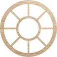 thumbnail image 1 of Ekena Millwork 22"OD x 8"ID x 1/4"T Grace Wood Fretwork Pierced Ceiling Medallion, Alder, 1 of 3
