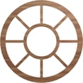thumbnail image 1 of Ekena Millwork 22"OD x 8"ID x 3/8"T Grace Wood Fretwork Pierced Ceiling Medallion, Walnut, 1 of 3