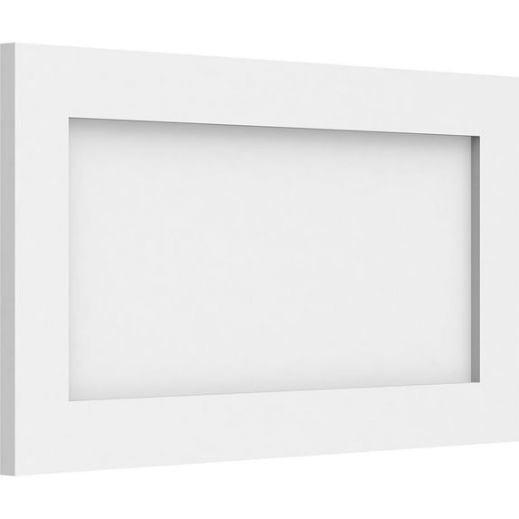 Ekena Millwork 22"W x 12"H x 5/8"P Cornell Flat Panel Decorative Wall Panel