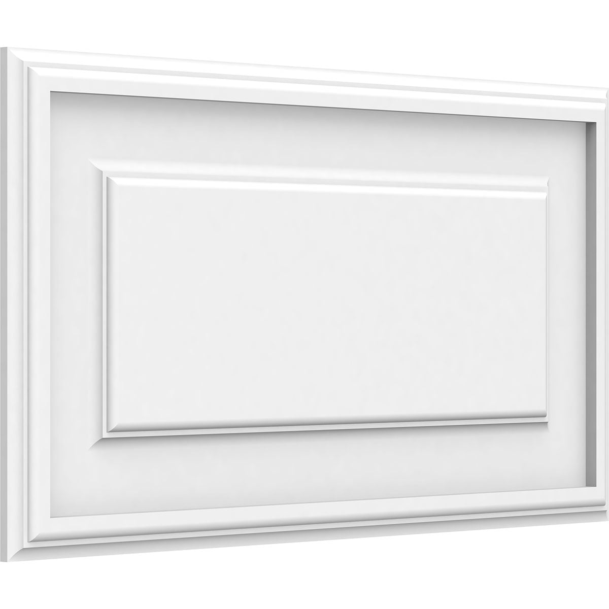 White Embossed Decorative Wall Panel 22" x 12"