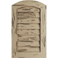 thumbnail image 1 of Ekena Millwork 22"W x 24"H Timberthane Pecky Cypress Arch Top Faux Wood Non-Functional Gable Vent, Primed Tan, 1 of 5