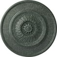 thumbnail image 1 of Ekena Millwork 23 1/2"OD x 2 3/4"P Floral Ceiling Medallion, Hand-Painted Athenian Green Crackle, 1 of 6