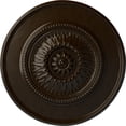 thumbnail image 1 of Ekena Millwork 23 1/2"OD x 2 3/4"P Floral Ceiling Medallion, Hand-Painted Bronze, 1 of 6
