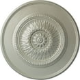 thumbnail image 1 of Ekena Millwork 23 1/2"OD x 2 3/4"P Floral Ceiling Medallion, Hand-Painted Flash Copper, 1 of 6