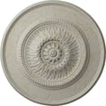 thumbnail image 1 of Ekena Millwork 23 1/2"OD x 2 3/4"P Floral Ceiling Medallion, Hand-Painted Pot of Cream Crackle, 1 of 6