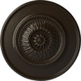 thumbnail image 1 of Ekena Millwork 23 1/2"OD x 2 3/4"P Floral Ceiling Medallion, Hand-Painted Stone Hearth, 1 of 6