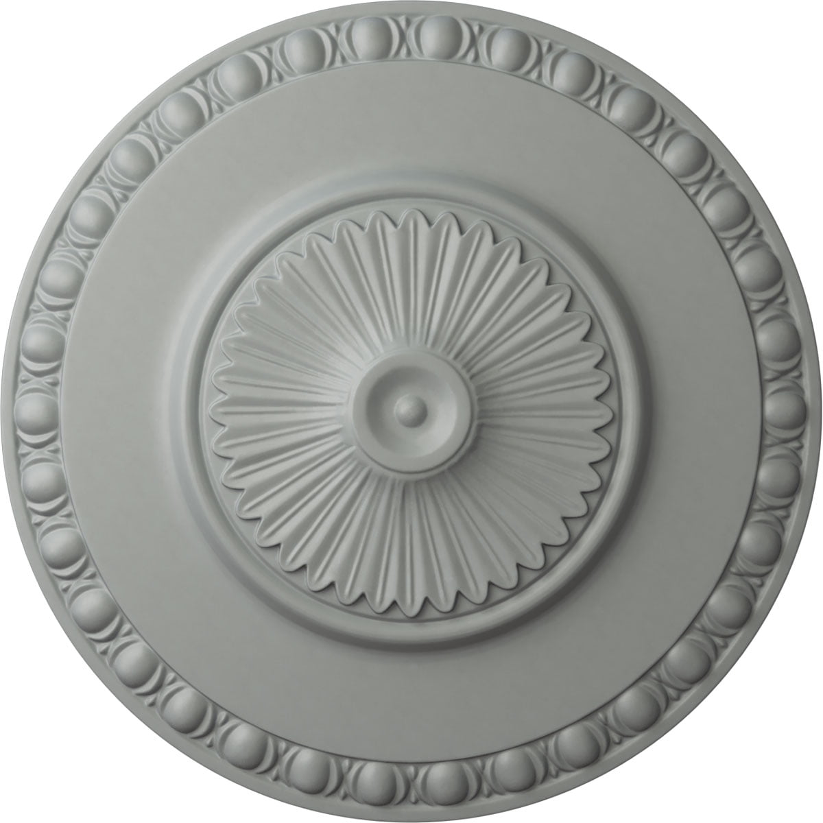 Primed White Polyurethane Lyon Ceiling Medallion 23.5"