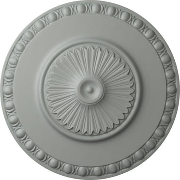 Ekena Millwork 23 1/2"OD x 3 1/4"P Lyon Ceiling Medallion (Fits Canopies up to 3 5/8")