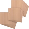 thumbnail image 1 of Ekena Millwork 23 3/4"W x 23 3/4"H x 3/8"T Wood Hobby Boards, Alder (25-Pack), 1 of 6