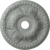 Ekena Millwork 23 3/8"OD x 3 5/8"ID x 2 1/2"P Granada Ceiling Medallion (Fits Canopies up to 7 1/8")