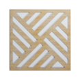 thumbnail image 1 of Ekena Millwork 23 3/8"W x 23 3/8"H x 1/4"T Large Allen Decorative Fretwork Wood Wall Panels, Birch, 1 of 18