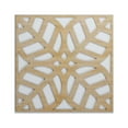 thumbnail image 1 of Ekena Millwork 23 3/8"W x 23 3/8"H x 1/4"T Large Garland Decorative Fretwork Wood Wall Panels, Hickory, 1 of 18