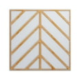 thumbnail image 1 of Ekena Millwork 23 3/8"W x 23 3/8"H x 1/4"T Large Genoa Decorative Fretwork Wood Wall Panels, Alder, 1 of 18