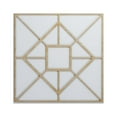 thumbnail image 1 of Ekena Millwork 23 3/8"W x 23 3/8"H x 1/4"T Large Jamestown Decorative Fretwork Wood Wall Panels, Birch, 1 of 18