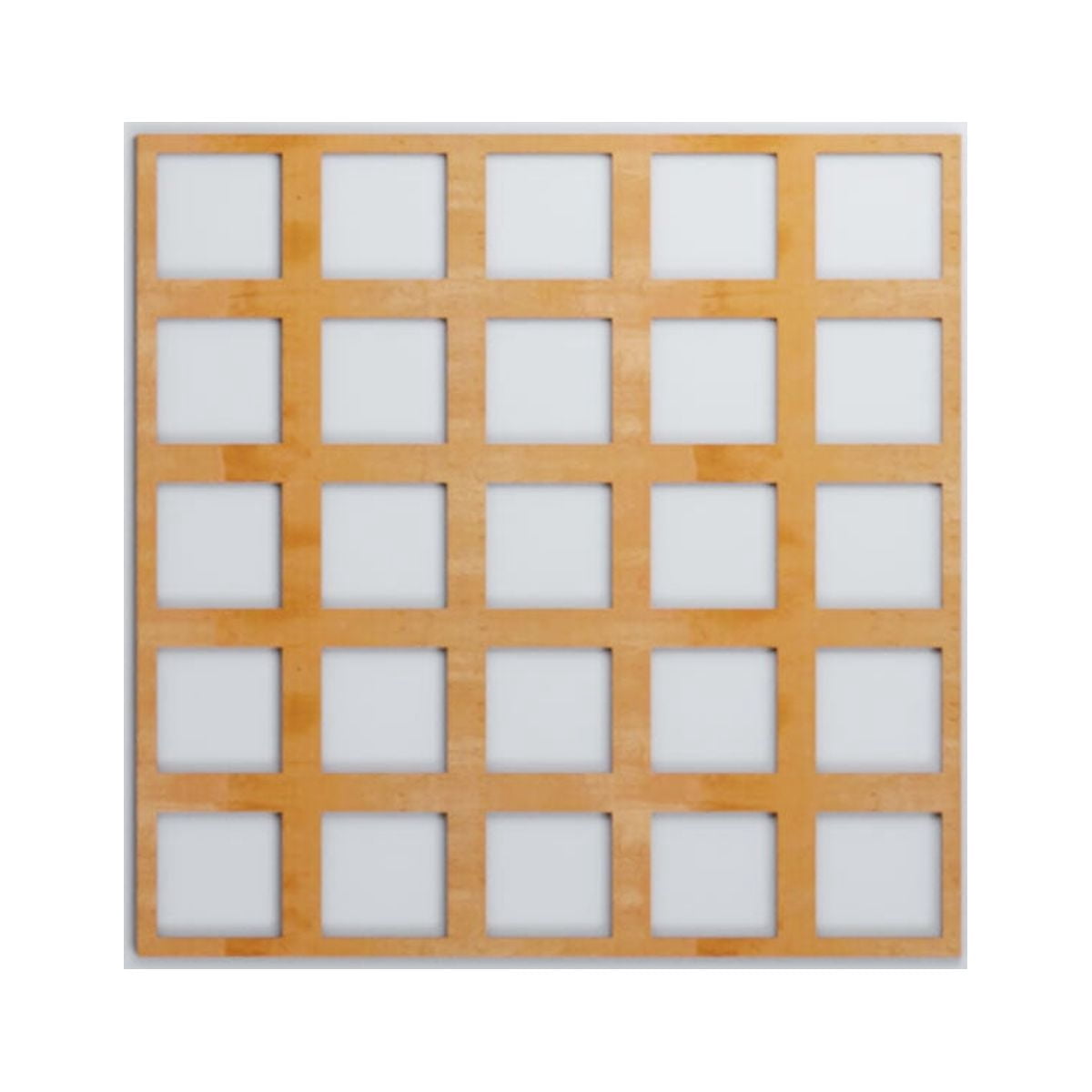 Ekena Millwork 23 3/8"W x 23 3/8"H x 1/4"T Large Manchester Decorative Fretwork Wood Wall Panels, Alder