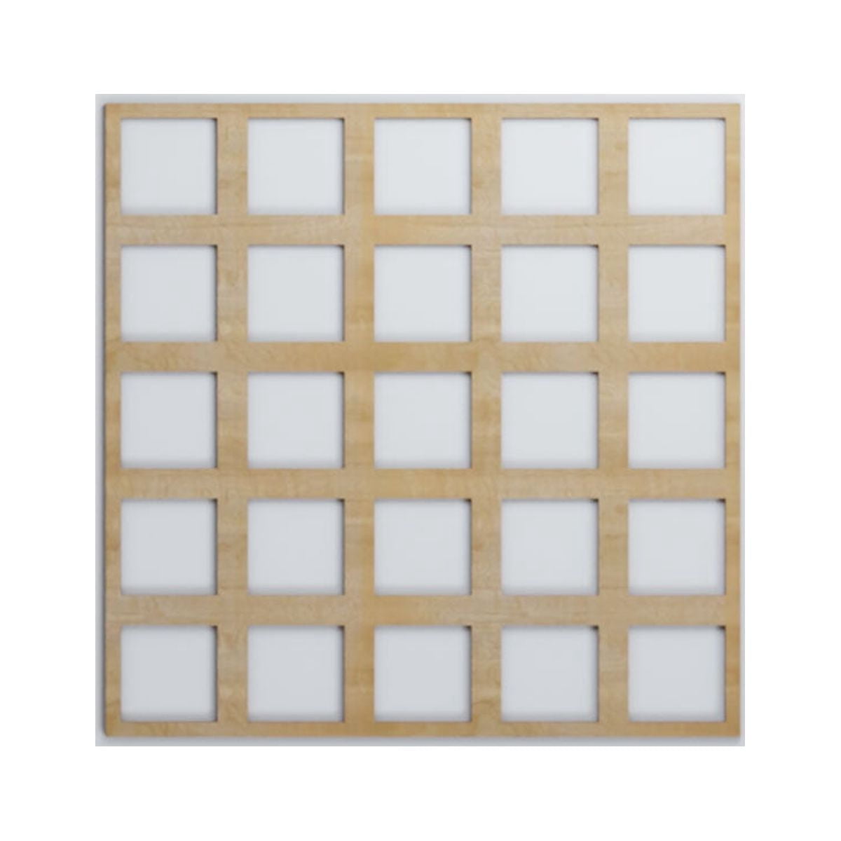 Ekena Millwork 23 3/8"W x 23 3/8"H x 1/4"T Large Manchester Decorative Fretwork Wood Wall Panels, Hickory