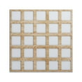 thumbnail image 1 of Ekena Millwork 23 3/8"W x 23 3/8"H x 1/4"T Large Manchester Decorative Fretwork Wood Wall Panels, Red Oak, 1 of 18