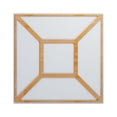 thumbnail image 1 of Ekena Millwork 23 3/8"W x 23 3/8"H x 1/4"T Large Marion Decorative Fretwork Wood Wall Panels, Alder, 1 of 18