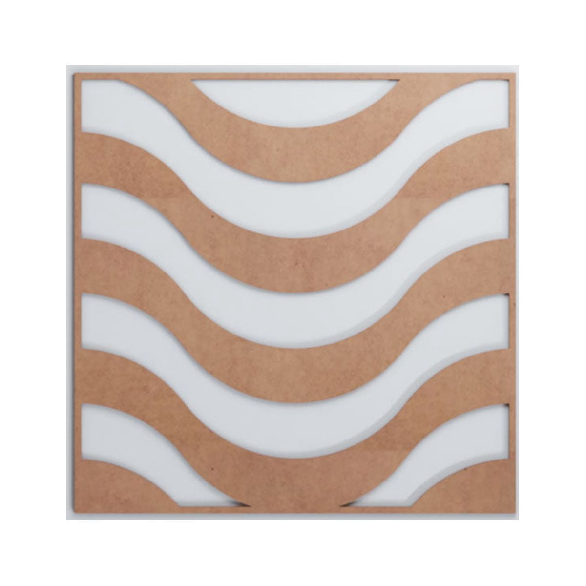Ekena Millwork 23 3/8"W x 23 3/8"H x 1/4"T Large Parker Decorative Fretwork Wood Wall Panels, Wood (Paint Grade)