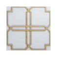 thumbnail image 1 of Ekena Millwork 23 3/8"W x 23 3/8"H x 3/8"T Large Englewood Decorative Fretwork Wood Wall Panels, Hickory, 1 of 3