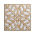 thumbnail image 1 of Ekena Millwork 23 3/8"W x 23 3/8"H x 3/8"T Large Garland Decorative Fretwork Wood Wall Panels, Red Oak, 1 of 3