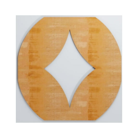 Ekena Millwork 23 3/8"W x 23 3/8"H x 3/8"T Large Gresham Decorative Fretwork Wood Wall Panels, Alder