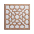 thumbnail image 1 of Ekena Millwork 23 3/8"W x 23 3/8"H x 3/8"T Large Harlingen Decorative Fretwork Wood Wall Panels, Wood (Paint Grade), 1 of 3
