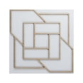 thumbnail image 1 of Ekena Millwork 23 3/8"W x 23 3/8"H x 3/8"T Large Loveland Decorative Fretwork Wood Wall Panels, Birch, 1 of 2