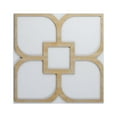 thumbnail image 1 of Ekena Millwork 23 3/8"W x 23 3/8"H x 3/8"T Large Olivia Decorative Fretwork Wood Wall Panels, Birch, 1 of 2