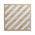 thumbnail image 1 of Ekena Millwork 23 3/8"W x 23 3/8"H x 3/8"T Large Rothwell Decorative Fretwork Wood Wall Panels, Red Oak, 1 of 2