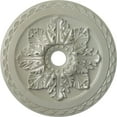 thumbnail image 1 of Ekena Millwork 23 5/8"OD x 3"ID x 2"P Bordeaux Deluxe Ceiling Medallion (Fits Canopies up to 4"), Hand-Painted Flash Copper, 1 of 6