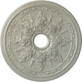 thumbnail image 1 of Ekena Millwork 23 5/8"OD x 4"ID x 1 1/2"P Rose and Ribbon Ceiling Medallion (Fits Canopies up to 4"), Hand-Painted Flash Copper, 1 of 5