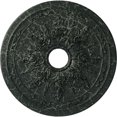 thumbnail image 1 of Ekena Millwork 23 5/8"OD x 4"ID x 1 1/2"P Rose and Ribbon Ceiling Medallion (Fits Canopies up to 4"), Hand-Painted Painted Turtle Crackle, 1 of 5