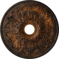 thumbnail image 1 of Ekena Millwork 23 7/8"OD x 4"ID x 2 1/8"P Ashley Ceiling Medallion (Fits Canopies up to 4 3/4"), Hand-Painted Rust, 1 of 6